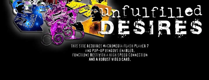 Unfulfilled Desires band logo with musician silhouettes